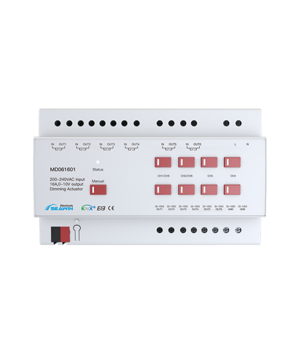 6 Fold 0-10V Dimming Actuator | IntelB